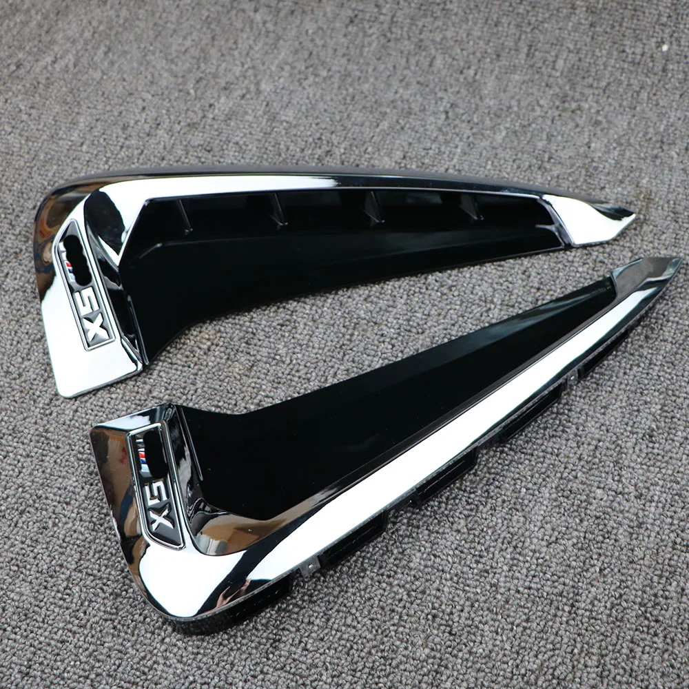 

Shark Gills Side Fender Vent Decoration 3D Stickers Car-Styling Auto Accessories For BMW Xdrive Emblem Logo X5 F15 X5M F85 LOGO