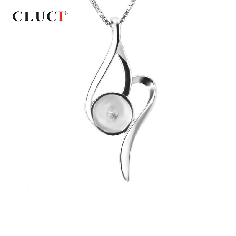 CLUCI Silver 925 Leaf Pendant Necklace Jewelry Women 925 Sterling Silver Pearl Pendant Mounting Fine Jewelry Pendant SP007SB
CLUCI Silver 925 Leaf Pendant Necklace Jewelry Women 925 Sterling Silver Pearl Pendant Mounting Fine Jewelry Pendant SP007SB