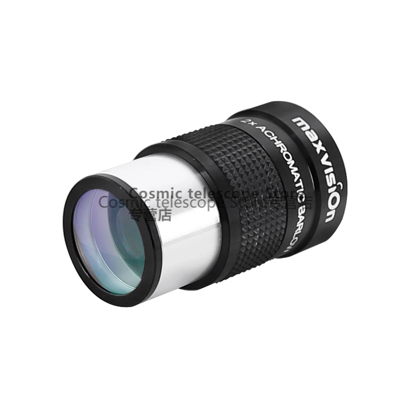 Maxvision 1.25 inch metal achromatic 2X multiplier mirror, astronomical telescope accessories
Maxvision 1.25 inch metal achromatic 2X multiplier mirror, astronomical telescope accessories