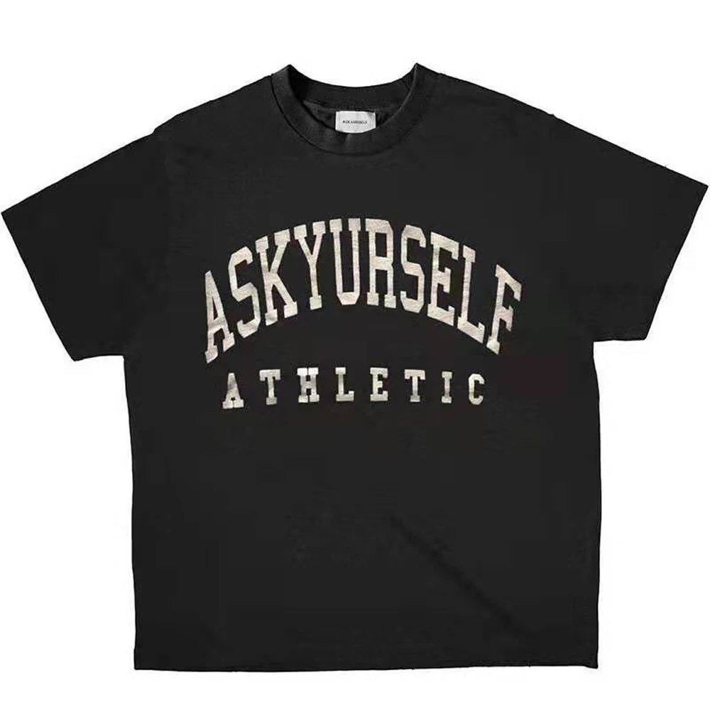 ASKYURSELF T-shirt Men Women Best Quality AY Print on The Back Short Sleeve Top High Street Tees
ASKYURSELF T-shirt Men Women Best Quality AY Print on The Back Short Sleeve Top High Street Tees