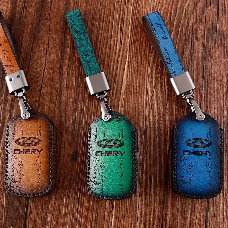 Leather TPU Car Key Cover Case for Chery E3 E5 A3 Ant Gx Luxury Vintage Auto Key Shell Bags
Leather TPU Car Key Cover Case for Chery E3 E5 A3 Ant Gx Luxury Vintage Auto Key Shell Bags