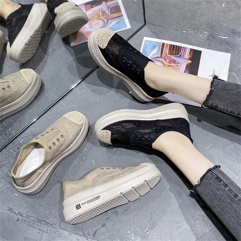 Fisherman shoes women's thick-soled summer new style summer lace mesh breathable one-step hollow mesh shoes platform shoes
Fisherman shoes women's thick-soled summer new style summer lace mesh breathable one-step hollow mesh shoes platform shoes