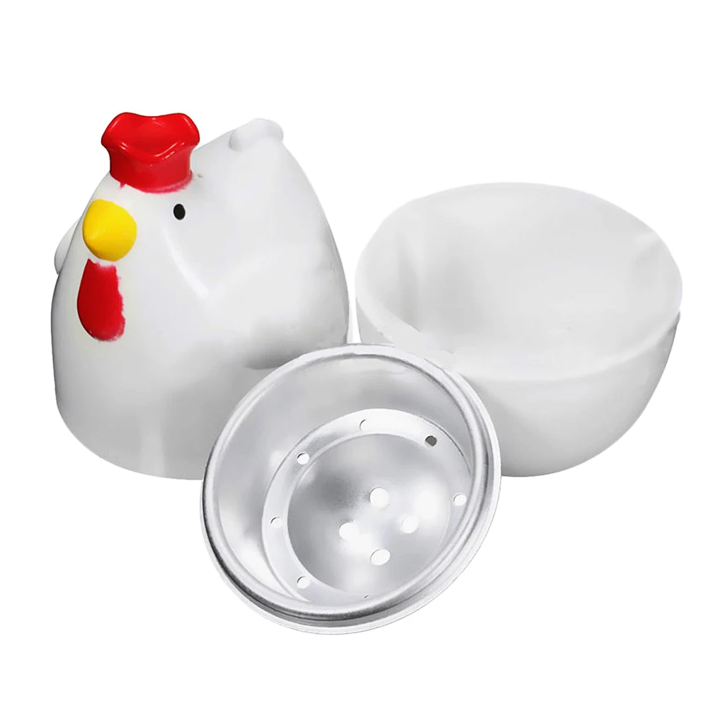 Egg Cooker Poacher Boiler Steamer Microwave For 1 Egg Plastic Chicken Shaped
Egg Cooker Poacher Boiler Steamer Microwave For 1 Egg Plastic Chicken Shaped
