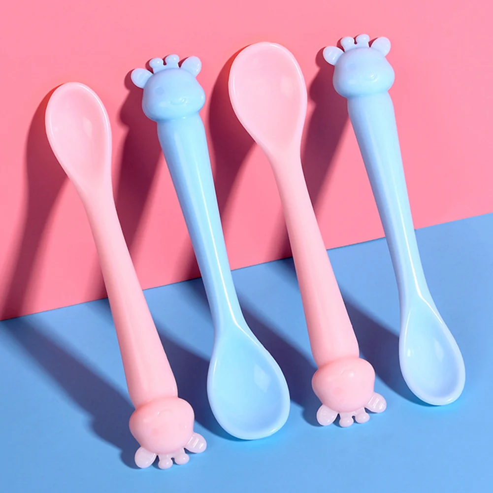 Dropshipping Baby Silicone Spoon Long Handle Baby First Stage Self-Feeding Spoon Toddler Utensils For Baby Baby Spoon Utensils
Dropshipping Baby Silicone Spoon Long Handle Baby First Stage Self-Feeding Spoon Toddler Utensils For Baby Baby Spoon Utensils