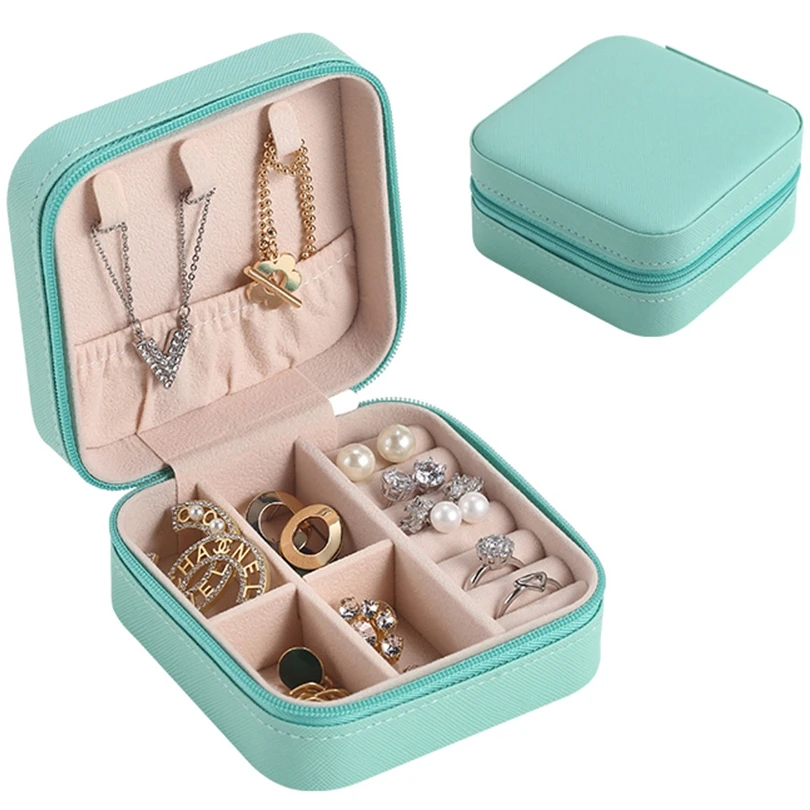 Simple Candy Color Portable Velvet Jewelry Storage Box Travel Earrings Necklace Ring Holder Organizer Display Small Case
Simple Candy Color Portable Velvet Jewelry Storage Box Travel Earrings Necklace Ring Holder Organizer Display Small Case