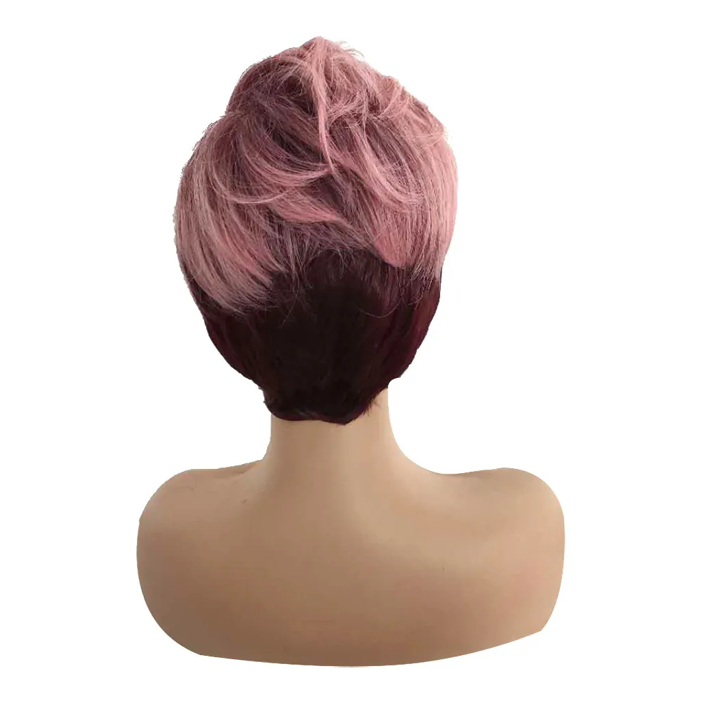 7.9Inch Hot sale Short high temperature silk&Rose net Sexy Front Wavy Fashion Black Women Curly Pink Synthetic Wigs with wig cap
7.9Inch Hot sale Short high temperature silk&Rose net Sexy Front Wavy Fashion Black Women Curly Pink Synthetic Wigs with wig cap