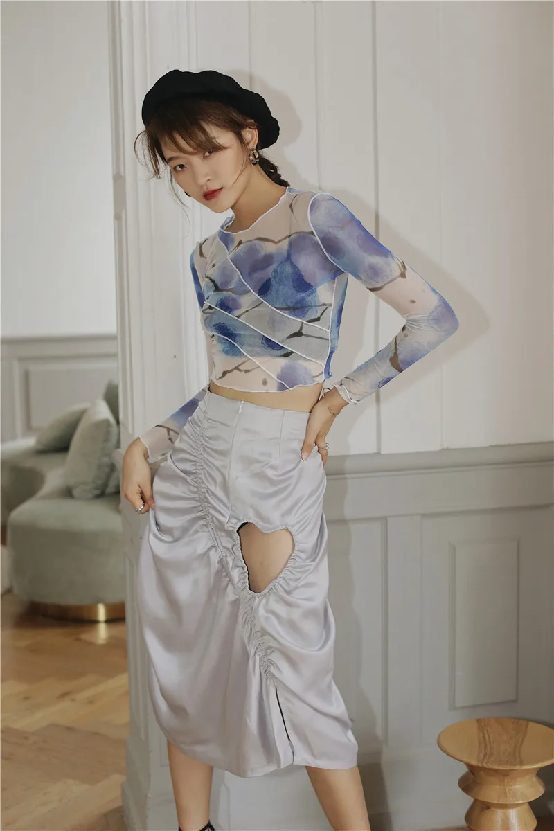 ZCSMLL Personality Design Love Hollow Punk Korean Fashion Autumn Winter Loose Big Size Woen Skirt with Irregular Slits
ZCSMLL Personality Design Love Hollow Punk Korean Fashion Autumn Winter Loose Big Size Woen Skirt with Irregular Slits