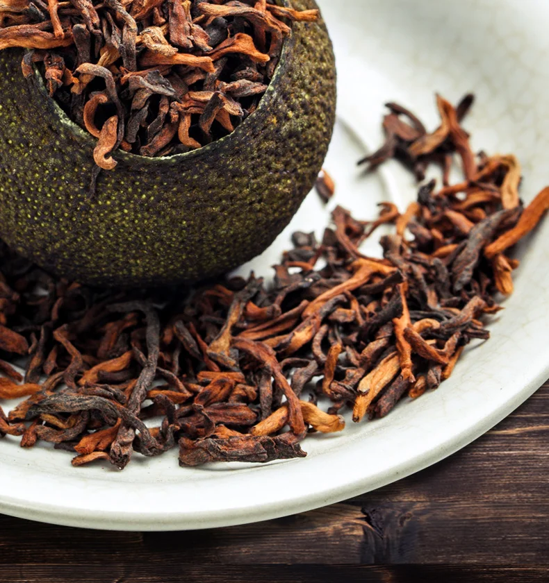 Tangerine Pu'er Tea Fermented Dried Tangerine Or Orange Peel Pu'er Tea Mandarin-Flavored Pu'er Tea Orange General Tea Gifts
Tangerine Pu'er Tea Fermented Dried Tangerine Or Orange Peel Pu'er Tea Mandarin-Flavored Pu'er Tea Orange General Tea Gifts