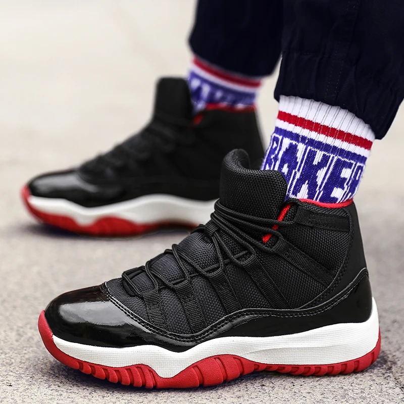 Children All Seasons Casual Mesh Leather Basketball Boot Running Sports Shoes Damping Boys Girls Sneakers Soft Bottom for Kids
Children All Seasons Casual Mesh Leather Basketball Boot Running Sports Shoes Damping Boys Girls Sneakers Soft Bottom for Kids
