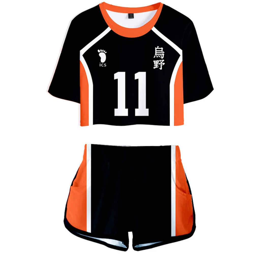 Anime Haikyuu Cosplay Costume Competition Dedicated Short-sleeved Shorts Summer Thin Section Women Men High School Uniform
Anime Haikyuu Cosplay Costume Competition Dedicated Short-sleeved Shorts Summer Thin Section Women Men High School Uniform