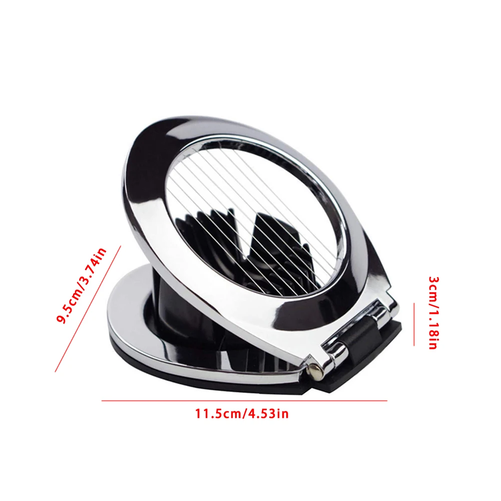 Stainless Steel Egg Cutter Egg Slicers Multifunctional Fruit Vegetable Cutting Kitchen Accessories Slicing Cooking Gadgets
Stainless Steel Egg Cutter Egg Slicers Multifunctional Fruit Vegetable Cutting Kitchen Accessories Slicing Cooking Gadgets