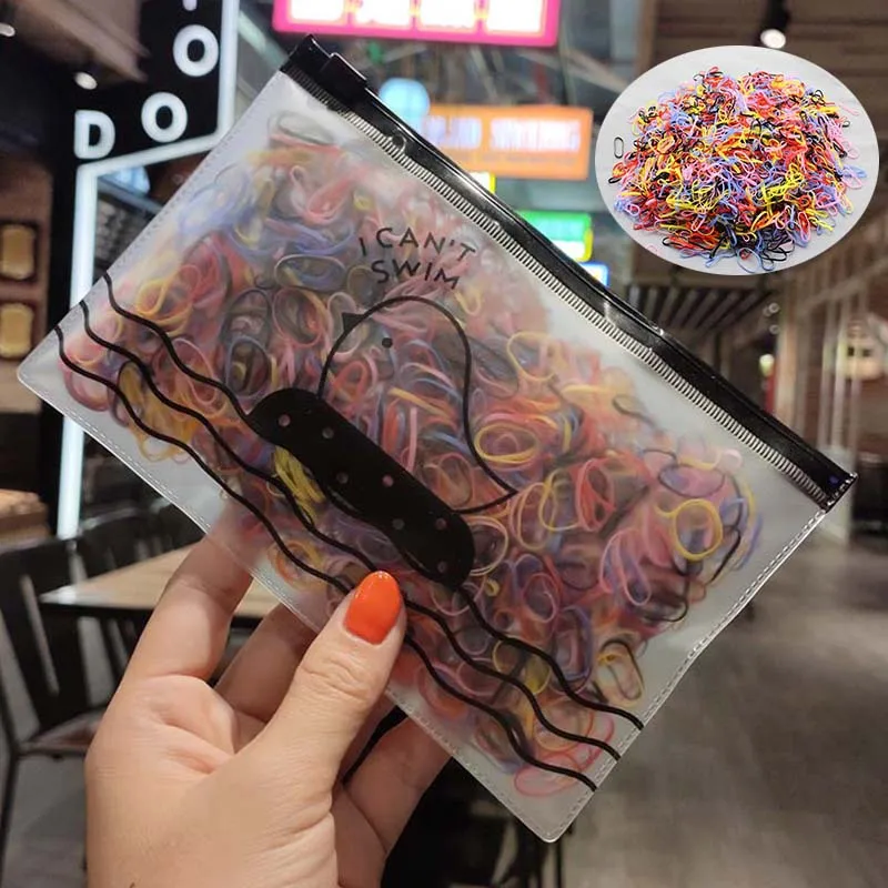 1000 pcs/lot Colorful Clear Black Small Rubber Bands Hair Tie Gum For Ponytail Holder Elastic Hair Bands For Baby Girl
1000 pcs/lot Colorful Clear Black Small Rubber Bands Hair Tie Gum For Ponytail Holder Elastic Hair Bands For Baby Girl