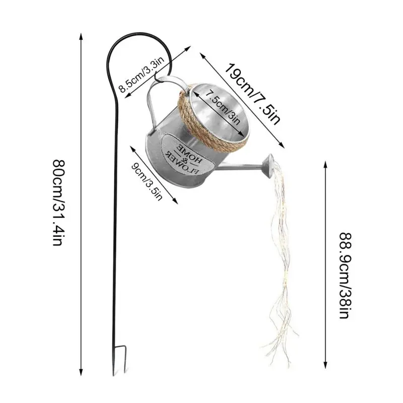 Outdoor Garden Creative Wrought Iron Shower Lamp With Star Light Dream Fairy Tale Fun Art Led Light High-Quality Garden Decor
Outdoor Garden Creative Wrought Iron Shower Lamp With Star Light Dream Fairy Tale Fun Art Led Light High-Quality Garden Decor
