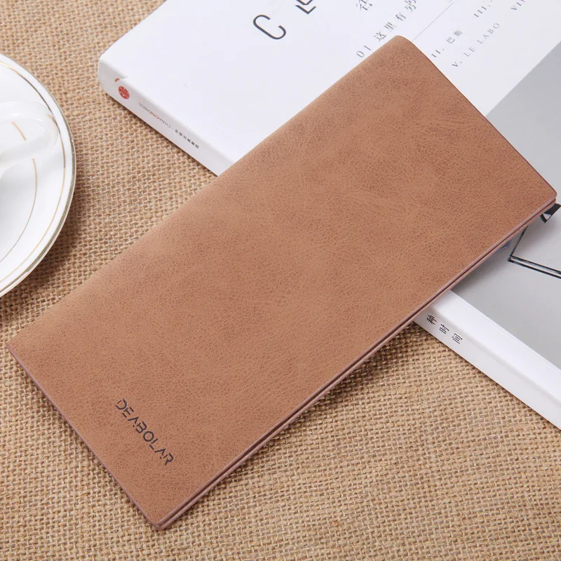 Men Long Wallet Ultra-thin Retro Frosted Youth Soft Purse Male Personality Fashion Student Ticket Holder Standard Wallets
Men Long Wallet Ultra-thin Retro Frosted Youth Soft Purse Male Personality Fashion Student Ticket Holder Standard Wallets