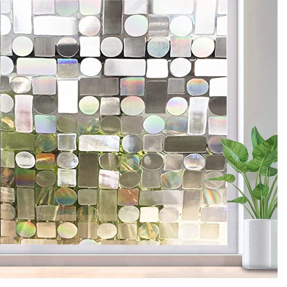 YaJing Window Privacy Film Self Adhesive Static Cling 3D Stained Glass Decorative Rainbow Sticker Removable Anti-UV Vinyl Cover
YaJing Window Privacy Film Self Adhesive Static Cling 3D Stained Glass Decorative Rainbow Sticker Removable Anti-UV Vinyl Cover