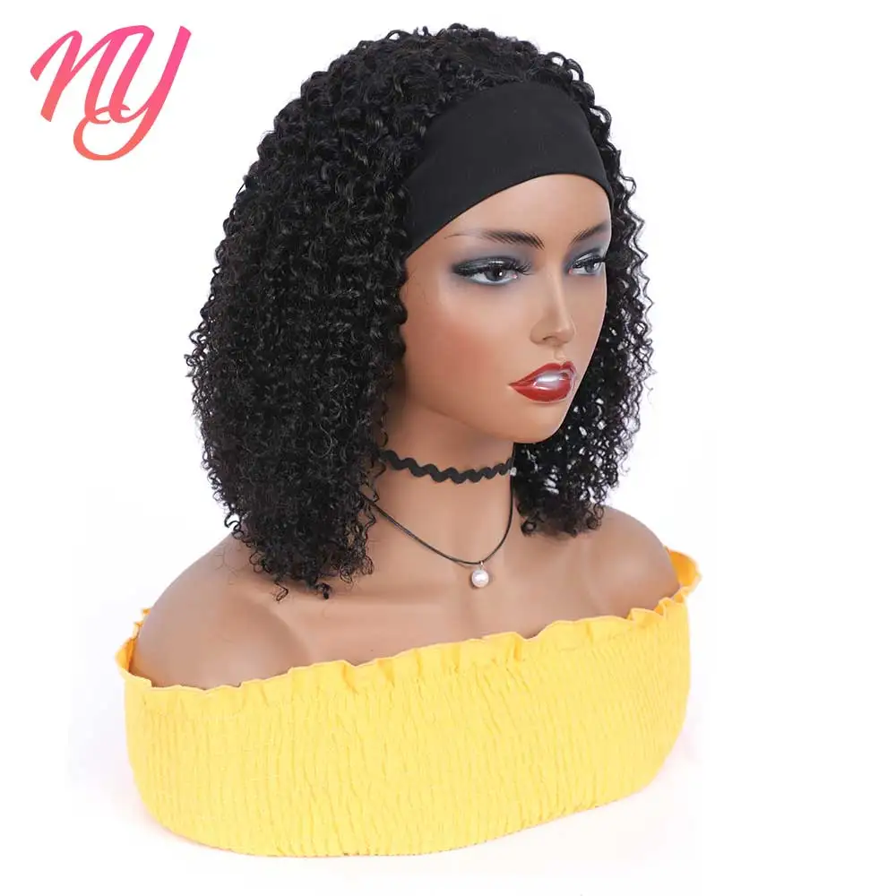 NY Jerry Curly Headband Wig Mongolian Kinky Curly Hair Wigs Remy 100% Human Hair Natural Color Wigs Glueless Human Hair Wigs
NY Jerry Curly Headband Wig Mongolian Kinky Curly Hair Wigs Remy 100% Human Hair Natural Color Wigs Glueless Human Hair Wigs