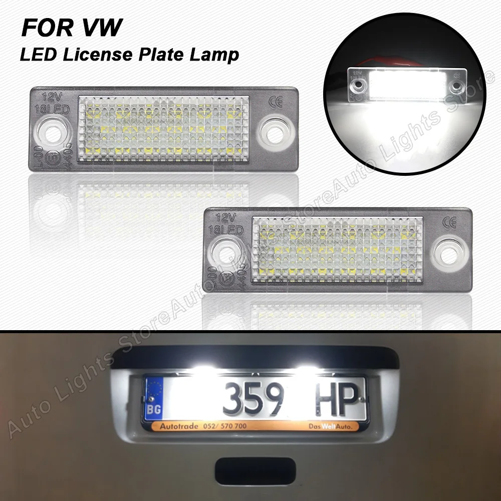 For VW Caddy III Golf Mk5 Plus Jetta III Passat B5 B6 Touran Transporter T5 For Skoda Superb LED License Number Plate Lamp Light
For VW Caddy III Golf Mk5 Plus Jetta III Passat B5 B6 Touran Transporter T5 For Skoda Superb LED License Number Plate Lamp Light
