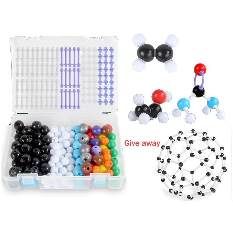 Student Chemistry Teaching Model Molecular Structure Ball And Stick Ratio Demonstration Set Experimental Equipment Teaching Aids
Student Chemistry Teaching Model Molecular Structure Ball And Stick Ratio Demonstration Set Experimental Equipment Teaching Aids