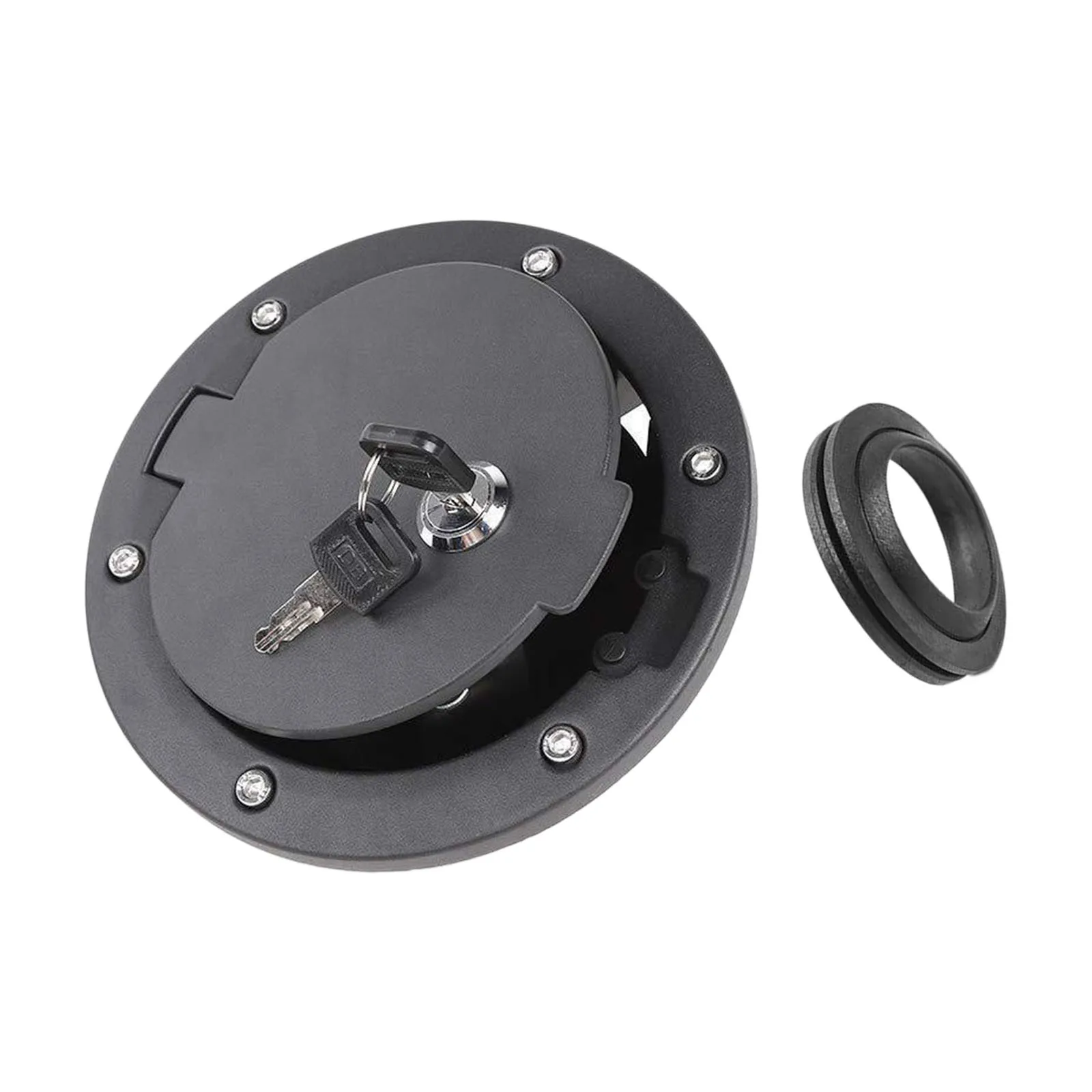 Locking Gas Fuel Filler Door Cover for Wrangler JK Door,Gas Tank Door Cover Auto Accessories Black
Locking Gas Fuel Filler Door Cover for Wrangler JK Door,Gas Tank Door Cover Auto Accessories Black