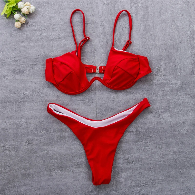 New Women Sexy Solid Brief Sets Push-up Padded Bra Bandage High Waist Thongs Bottom Brief Set Ladies Lingerie Babydoll Underwear
New Women Sexy Solid Brief Sets Push-up Padded Bra Bandage High Waist Thongs Bottom Brief Set Ladies Lingerie Babydoll Underwear