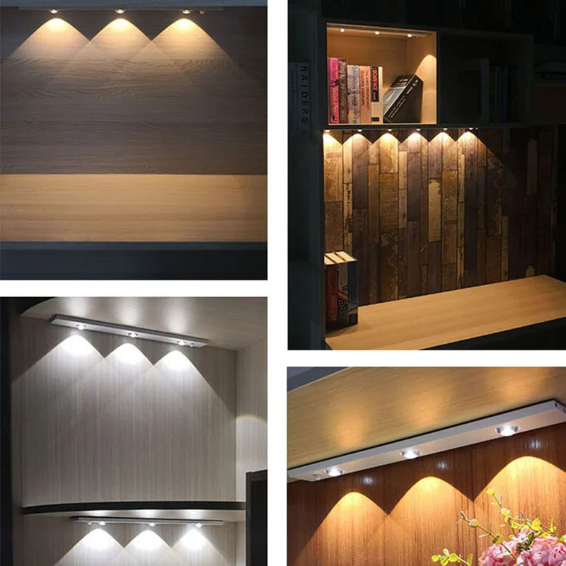 PIR Motion Sensor LED Smart Closet Light Energy Saving Sensor Cabinet Lighting Wireless USB Rechargeable Wall Lamps Kitchen Lamp
PIR Motion Sensor LED Smart Closet Light Energy Saving Sensor Cabinet Lighting Wireless USB Rechargeable Wall Lamps Kitchen Lamp
