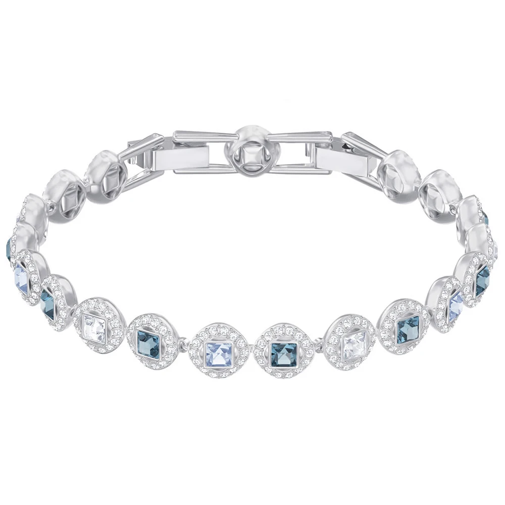 SWA Exquisite New Navy Blue Shiny Bracelet Elegant Temperament Ladies Jewelry Valentine Anniversary Gift For Girlfriend
SWA Exquisite New Navy Blue Shiny Bracelet Elegant Temperament Ladies Jewelry Valentine Anniversary Gift For Girlfriend