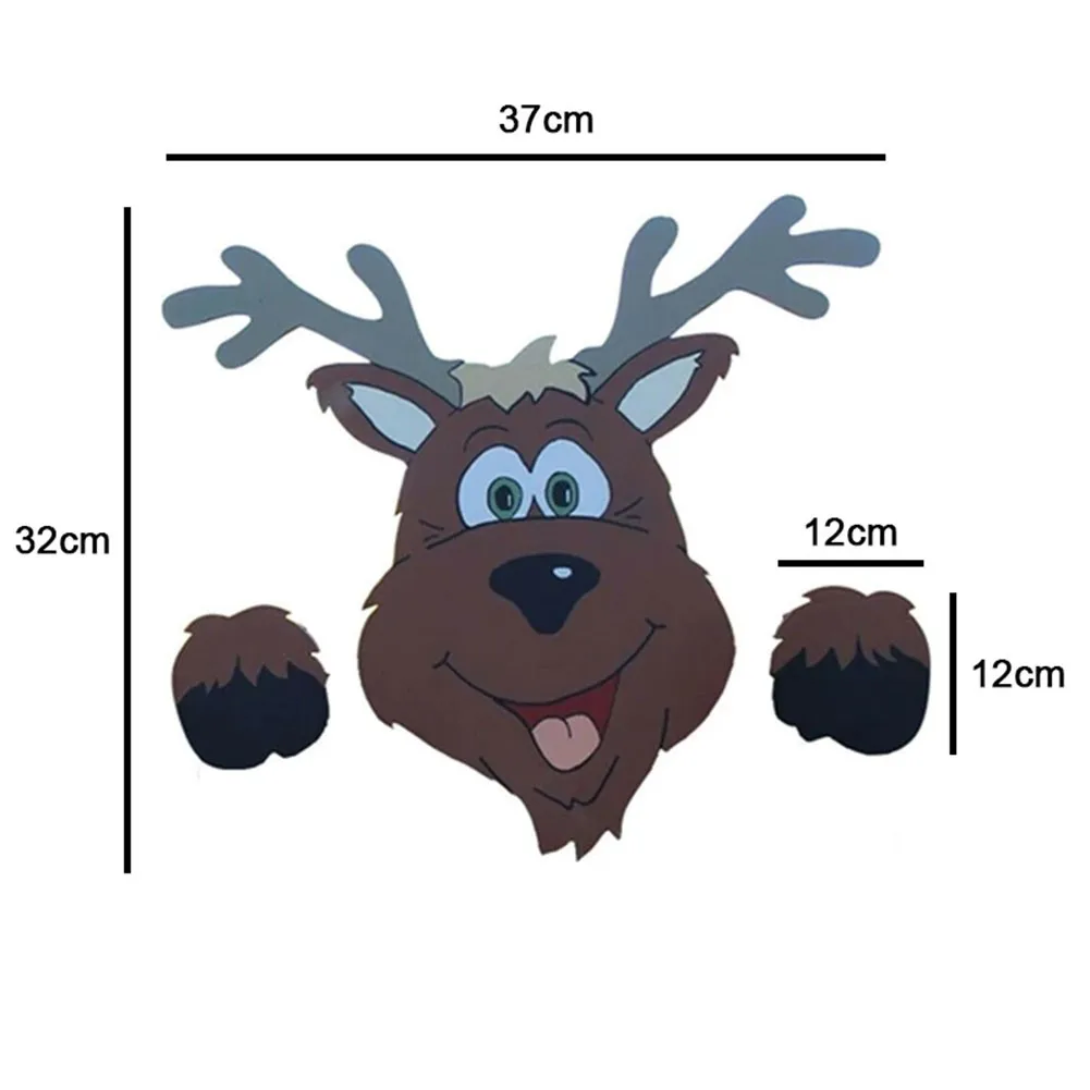 Santa Claus Fence Peeker Christmas Animal Reindeer Ornaments Pendant Decoration Outdoor Courtyard Festivity To The Occasion
Santa Claus Fence Peeker Christmas Animal Reindeer Ornaments Pendant Decoration Outdoor Courtyard Festivity To The Occasion