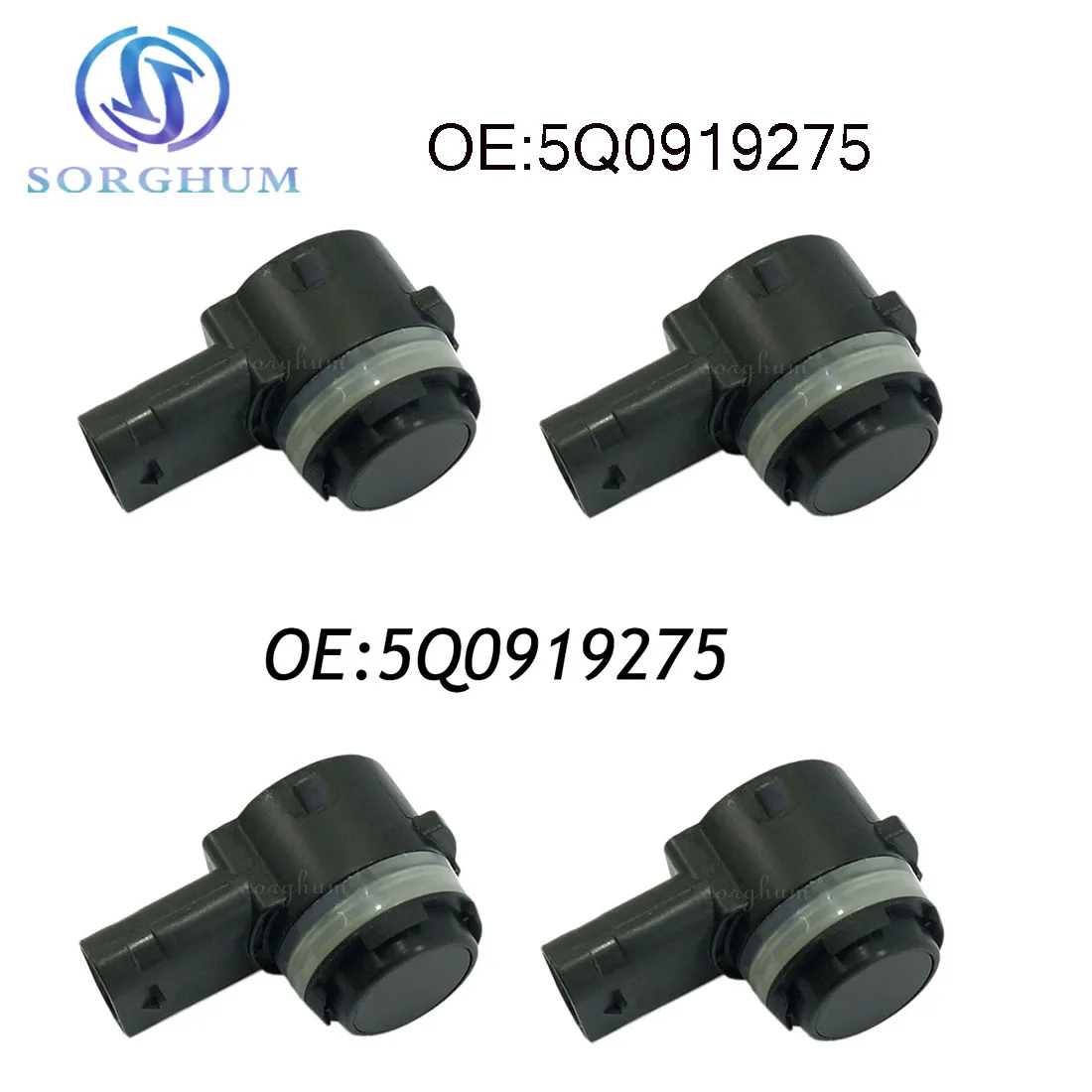 Датчик парковки 5Q0919275 34D919275 PDC 4 шт. датчик для Audi A3 SEAT VW Skoda GOLF 5Q0 919 275 | Автомобили и