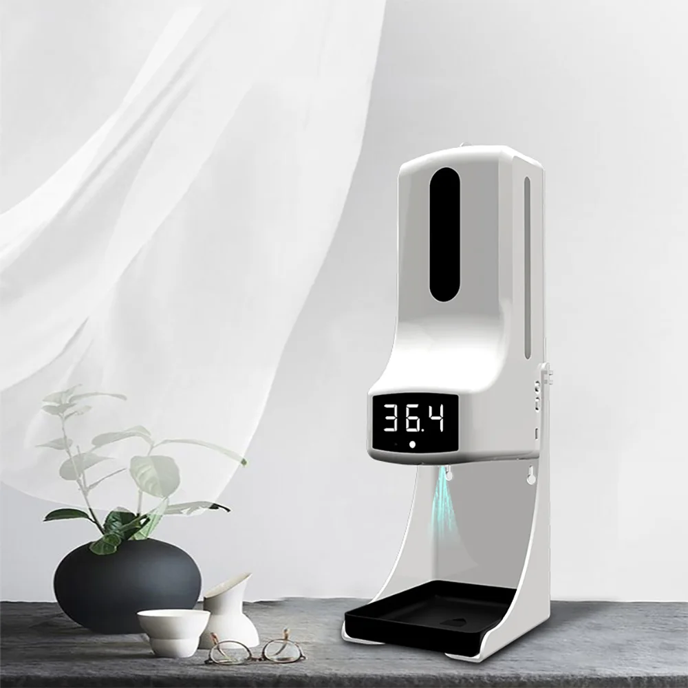 Automatic Soap Dispenser K9 Automatic Soap Dispenser Palm Temperature Measurement And Disinfection Integrated Machine
Automatic Soap Dispenser K9 Automatic Soap Dispenser Palm Temperature Measurement And Disinfection Integrated Machine