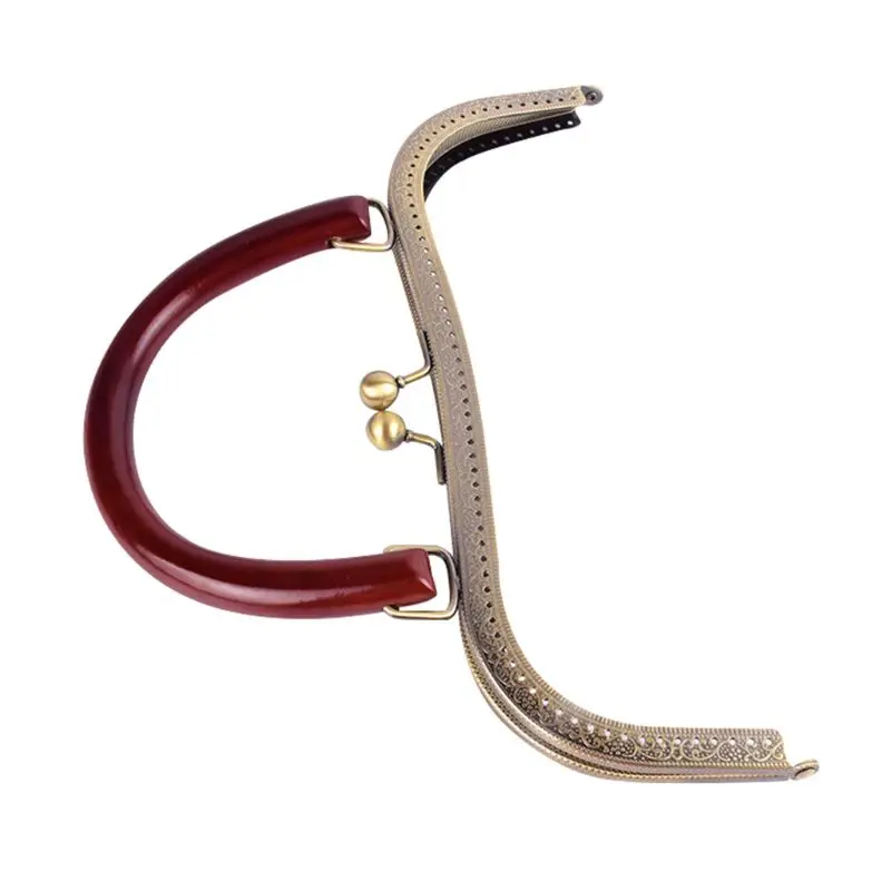 28GD 27cm Retro Style Metal Purse Frame Handle Antique Bronze Kiss Clasp Buckle Wallet Handbag DIY Tool Accessories
28GD 27cm Retro Style Metal Purse Frame Handle Antique Bronze Kiss Clasp Buckle Wallet Handbag DIY Tool Accessories