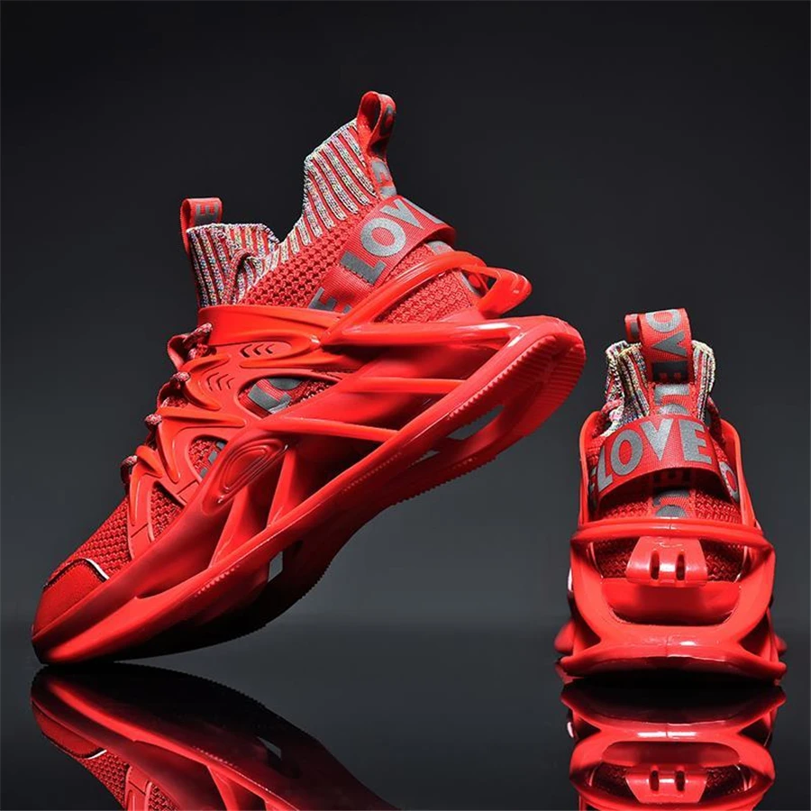 2021 New Blade Sneakers Men Running Shoes Breathable Athletic Outdoors Sports Shoes Men Adults Trainers Lace-up Men Sneakers
2021 New Blade Sneakers Men Running Shoes Breathable Athletic Outdoors Sports Shoes Men Adults Trainers Lace-up Men Sneakers