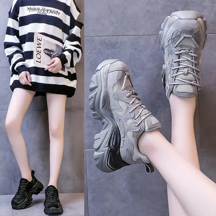Leather shoes 2022 spring and autumn INS trend new autumn student thick bottom casual sports running shoes
Leather shoes 2022 spring and autumn INS trend new autumn student thick bottom casual sports running shoes