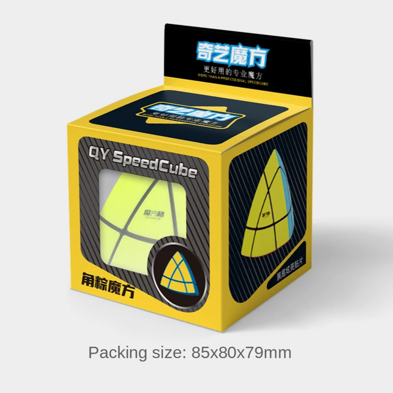QIYI Rice Dumpling Magic Cube Stickerless Pyramid Cube Puzzle Toys Professional Speed Cubo Magico Educational Children Neocubes
QIYI Rice Dumpling Magic Cube Stickerless Pyramid Cube Puzzle Toys Professional Speed Cubo Magico Educational Children Neocubes