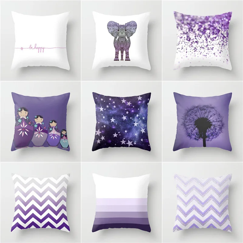 New Purple Geometry Cushion Cover 45*45cm Elife Polyester Cotton Decoration Chair Sofa Pillowcase Home Decor Throw Pillow Cases
New Purple Geometry Cushion Cover 45*45cm Elife Polyester Cotton Decoration Chair Sofa Pillowcase Home Decor Throw Pillow Cases