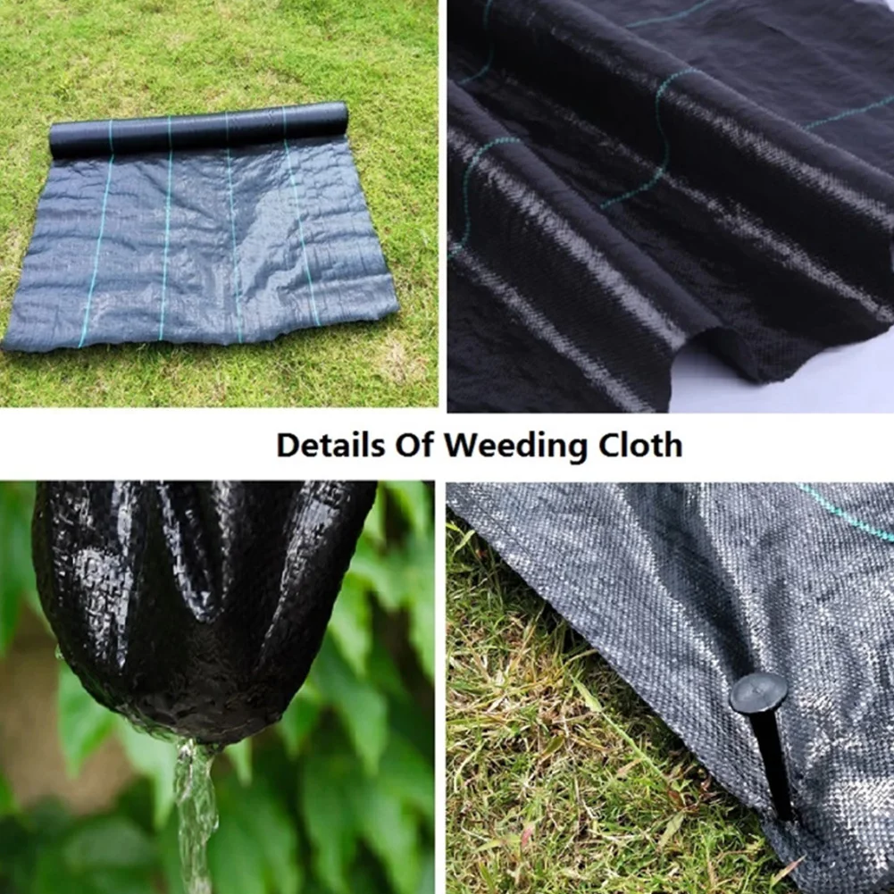 1mx10m Garden Weed Barrier Landscape Fabric Heavy Duty Weed Block Gardening Mat Woven Ground Cover Superior Weed Control
1mx10m Garden Weed Barrier Landscape Fabric Heavy Duty Weed Block Gardening Mat Woven Ground Cover Superior Weed Control