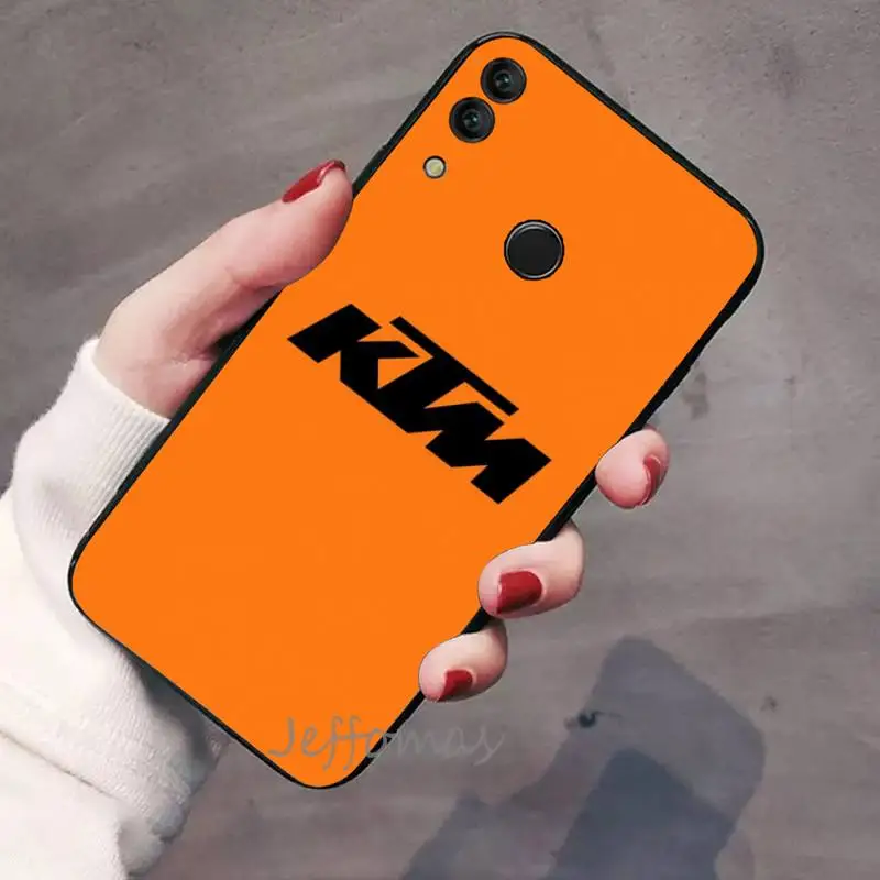 Motorcycle design Phone Case For Huawei Honor 7C 7A 8X 8A 9 10 10i Lite 20 NOVA 3i 3e