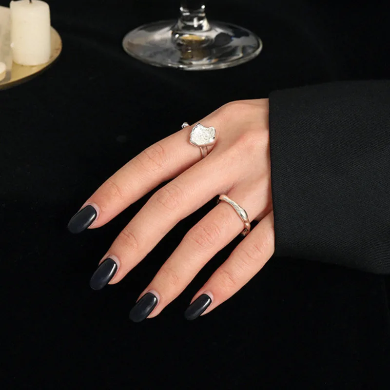 Vintage Rings Sterling Silver 925 Gift For Women Handmade Minimalist Geometric Adjustable Ring Joyas De Plata 925 Mujer Jewelry 
Vintage Rings Sterling Silver 925 Gift For Women Handmade Minimalist Geometric Adjustable Ring Joyas De Plata 925 Mujer Jewelry