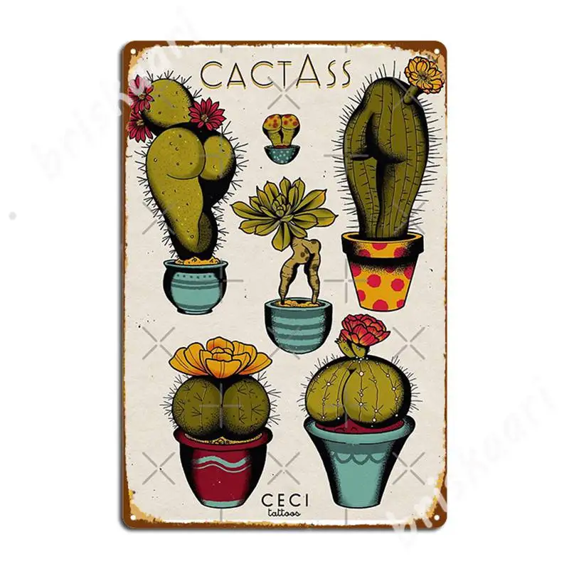 Cactass Tattoo Flash Metal Signs create Cinema Kitchen Home Plates Tin sign Posters
Cactass Tattoo Flash Metal Signs create Cinema Kitchen Home Plates Tin sign Posters
