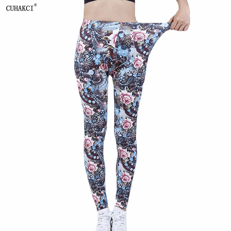 CUHAKCI Womens Stretch Fitness Pants Fashion Spandex Floral Printed Leggings Workout Trousers Classic Polyester Casual Leggigs
CUHAKCI Womens Stretch Fitness Pants Fashion Spandex Floral Printed Leggings Workout Trousers Classic Polyester Casual Leggigs