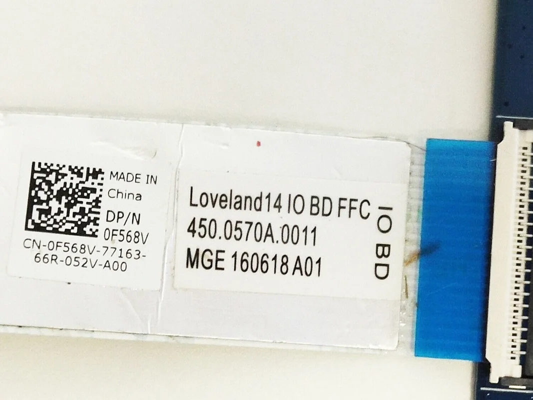 FOR DELL Latitude 3470 3570 USB Reader Small Board with Cable CN-4W9KG 04W9KG
FOR DELL Latitude 3470 3570 USB Reader Small Board with Cable CN-4W9KG 04W9KG