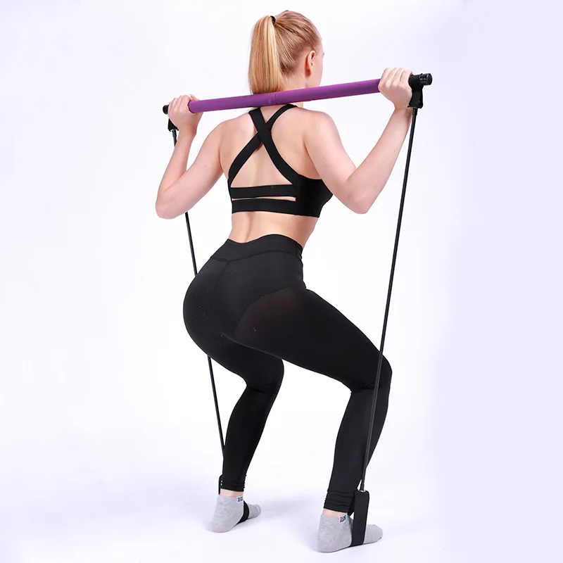 Fitness Sport Pilates Bar Kit Gym Workout Stick Pilates Exercise Bar Kit with Resistance Band Body Building Puller Yoga Rope
Fitness Sport Pilates Bar Kit Gym Workout Stick Pilates Exercise Bar Kit with Resistance Band Body Building Puller Yoga Rope