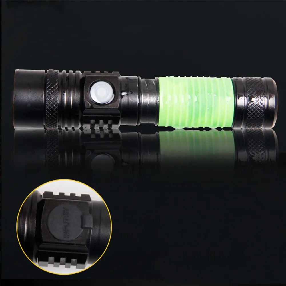 USB Charging Glare Powerful 5000LM 4 Modes T6 LED Zoomable Flashlight Torch 18650-Lamp Light Outdoor Camping Emergency
USB Charging Glare Powerful 5000LM 4 Modes T6 LED Zoomable Flashlight Torch 18650-Lamp Light Outdoor Camping Emergency