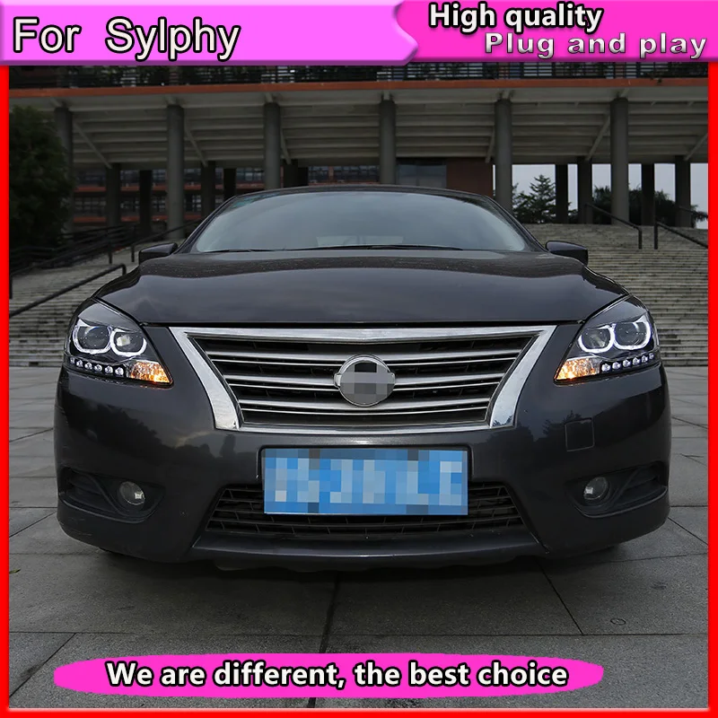 Car Styling Car Styling for Nissan Sylphy Headlights 2012-2015 Sentra LED Headlight LED DRL Bi Xenon Lens High Low Beam
Car Styling Car Styling for Nissan Sylphy Headlights 2012-2015 Sentra LED Headlight LED DRL Bi Xenon Lens High Low Beam