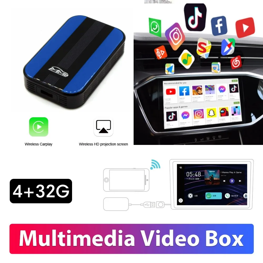 Carplay Android Box Tv в автомобильном проигрывателе, мультимедийный Mirrorlink Ai Android 9,0 Box для Mercedes Benz Audi Peugeot VW, аксессуары
Carplay Android Box Tv в автомобильном проигрывателе, мультимедийный Mirrorlink Ai Android 9,0 Box для Mercedes Benz Audi Peugeot VW, аксессуары