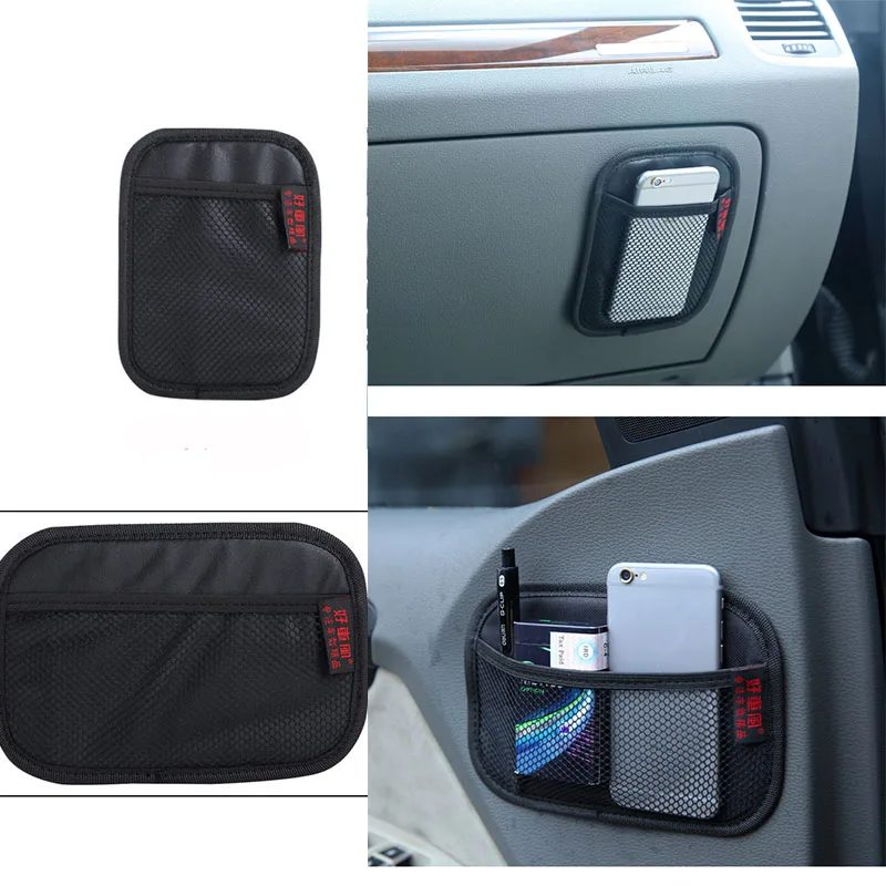 1Pcs Car Organizer Storage Bag Auto Paste Net Pocket Phone Holder Car Accessories Universal
1Pcs Car Organizer Storage Bag Auto Paste Net Pocket Phone Holder Car Accessories Universal