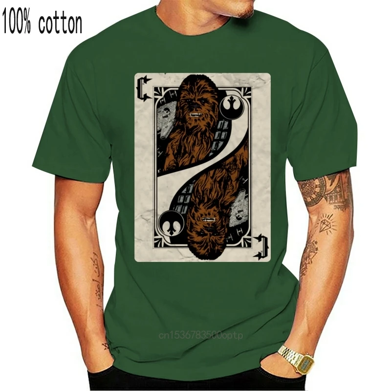 New Chewbacca Playing Card Vintage Tshirt Fashion 2021 Tee Shirt For Men Back to the Future Comic T Shirt Cotton
New Chewbacca Playing Card Vintage Tshirt Fashion 2021 Tee Shirt For Men Back to the Future Comic T Shirt Cotton