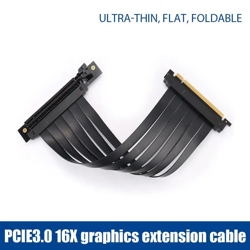 Brand New PCI-E 3.0 16X Graphics Extender Card Vertical Base ATX Case Flexible Extension Port Connector Cable Riser Card
Brand New PCI-E 3.0 16X Graphics Extender Card Vertical Base ATX Case Flexible Extension Port Connector Cable Riser Card