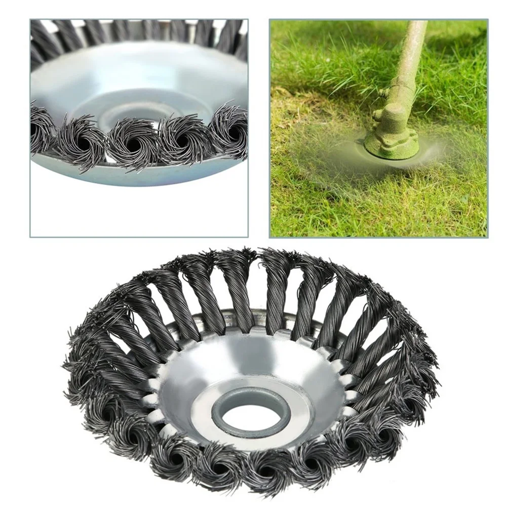 Grass Trimmer Heads Lawn Mower Twist Knot Brush Wire Cutter Garden Weeding Cutter Tools with Protection Covers
Grass Trimmer Heads Lawn Mower Twist Knot Brush Wire Cutter Garden Weeding Cutter Tools with Protection Covers
