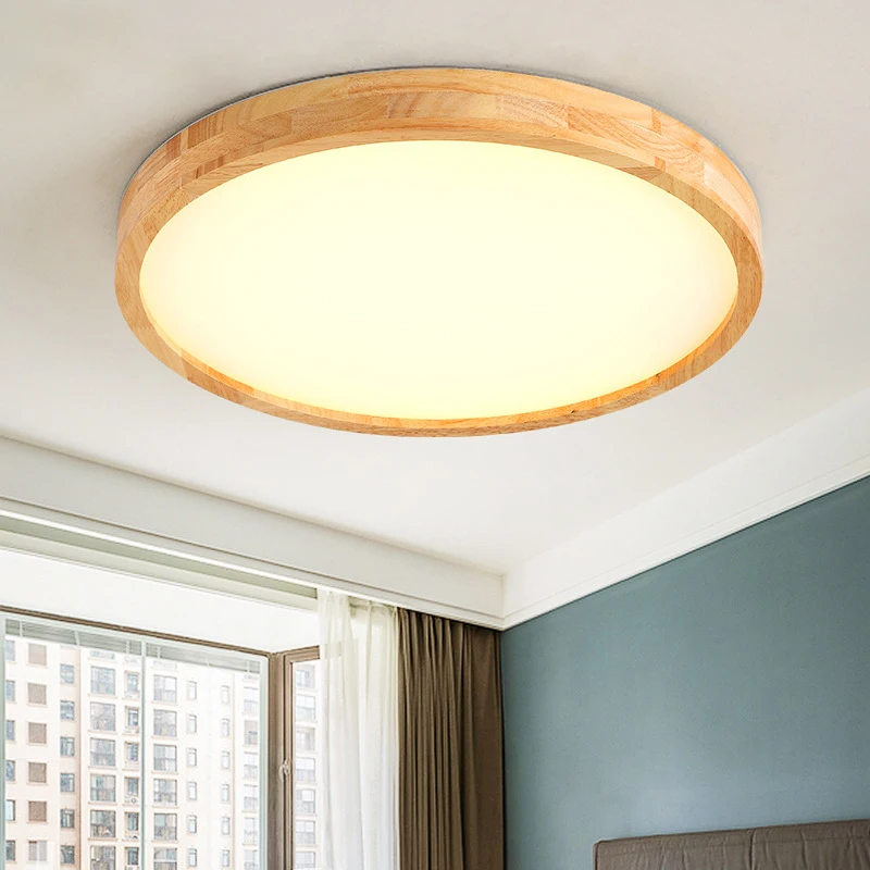 Nordic solid wood LED ceiling lamp bedroom ceiling light modern minimalist living room kitchen lighting balcony corridor lamp
Nordic solid wood LED ceiling lamp bedroom ceiling light modern minimalist living room kitchen lighting balcony corridor lamp