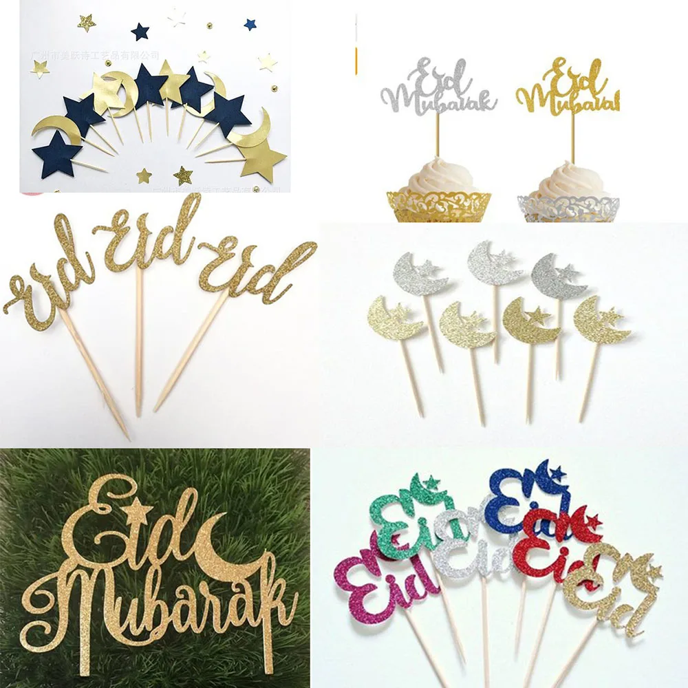 Eid Mubarak Cake Topper Star Moon Eid Letter Cake Decorating Supplies for Eid Party Decorations
Eid Mubarak Cake Topper Star Moon Eid Letter Cake Decorating Supplies for Eid Party Decorations